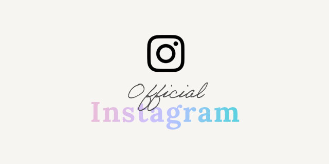オリーブの公式インスタグラム。気軽にフォローしてください♪
